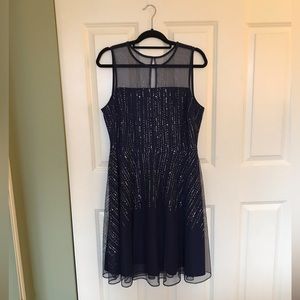 J. Taylor Navy Event Dress